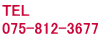 TEL 075-812-3677